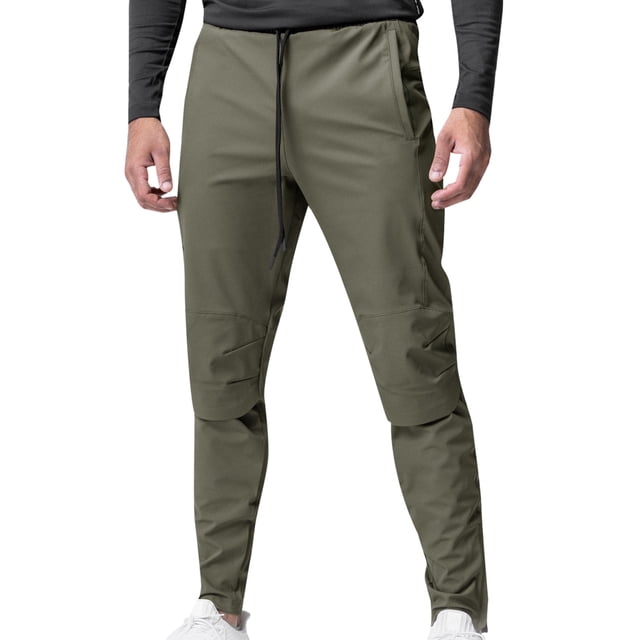 Pantalon Décontracté Multi-Poches à Taille Élastique à Cordon pour Hommes