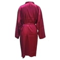 thumbnail image 4 of Women Plus Size Satin Robes Polyester Kimono Style Sleepwear Short Sleeved Comfortable Loungewear, 4 of 4