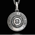 thumbnail image 4 of Memento Mori Skull Pendant, 4 of 5
