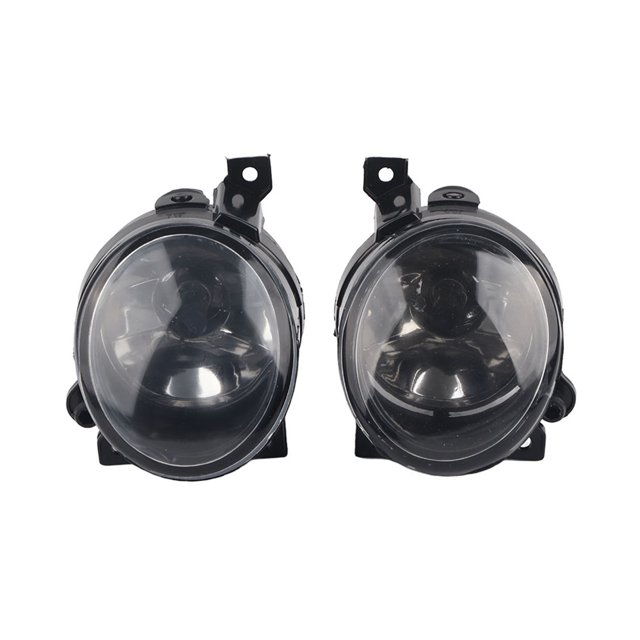 Front Fog Light, Waterproof 2pcs/set ABS Plastic Durable Bumper Fog Lamp Shockproof For Car Replacement For MK5 CADDY