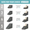 thumbnail image 2 of Dog Stairs for Small Dogs .” H Pet Step with Leakproof Cover High Density Foam Cat Ramp for Couch Sofa or Chair Lightweight Durable Comfort .x.x Step, 2 of 7