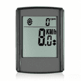 thumbnail image 1 of Ordinateur de Cyclisme Sans Fil 2-en-1 à Écran LCD avec Réveil Automatique, Rétroéclairage EL et Système à 2 Vélos – Suivi de la Distance, de la Vitesse, de la Cadence, de l'Heure, de la Température, des Calories/graisse Brûlées – Podomètre de Bicyclette en ABS Facile à Installer, 1 of 6