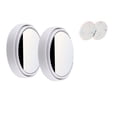 thumbnail image 3 of Miroir Pare-Lumière Rond Petit Réglable à 360° pour Voiture, Verre HD Convexe pour Rétroviseur, Aide de Sécurité, Accessoire Universel à Coller, 3 of 9