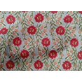 thumbnail image 4 of oneOone Cotton Cambric Fabric Leaves & Floral Block Print Fabric BTY 56 Inch Wide, 4 of 5