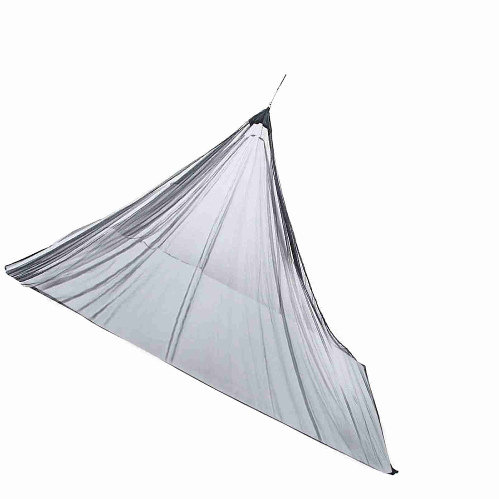 Camping Net Bed, Lightweight and Compact Mesh Tent for Outdoor Camping and Hiking with Carry Bag, Triangular for Single Use