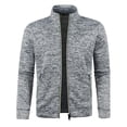 thumbnail image 3 of Men's Track Jackets Lightweight Full Zip Tops Casual Slim Fit Coat Workout Running Athletic Active Jacket With Pockets, 3 of 4
