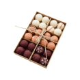 thumbnail image 4 of 24 Pieces Wool Beads Handmade pompoms Party Decor DIY Ball Wool Pompoms for A, 4 of 9