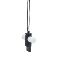 thumbnail image 3 of Amdohai Brazil Latin Music Samba Whistle Tri-Tone Plastic White/ Black, 3 of 8