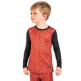 thumbnail image 1 of BLACKSTRAP Kid's Therma Crew Baselayer Top Magma Rust, S, 1 of 1