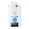 thumbnail image 4 of Doublure de rideau de douche en tissu hydrofuge Mainstays, blanc, tailles assorties, 4 of 5