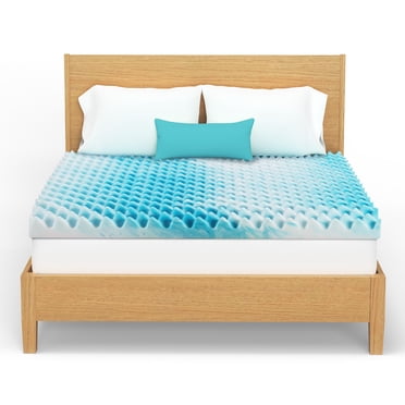 ComfortZen® 2.75-inch Gel Fusion Memory Foam Mattress Topper TX