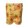 thumbnail image 3 of Faithtur Family Matching Swimsuit, Orange Print Sleeveless Bikini Set Swimming Trunks Bathing Suit, 3 of 5