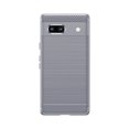 thumbnail image 1 of PANDACO Grey Brushed Metal Case for Google Pixel 7a, 1 of 3
