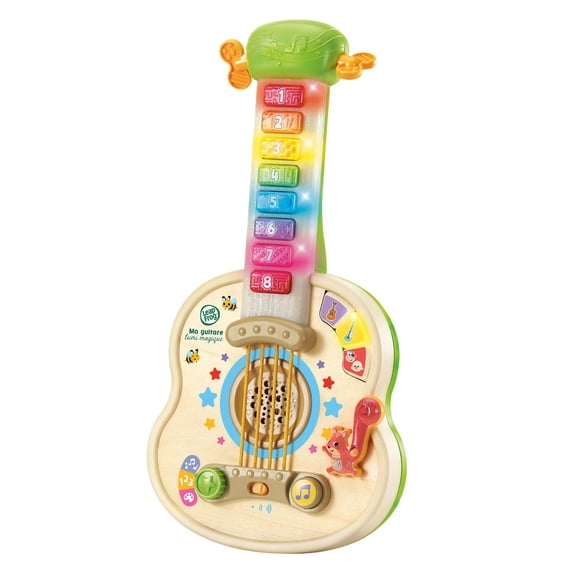 LeapFrog Ma guitare lumi magique - Jouet musical - Version française, 18+ Mois