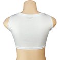 thumbnail image 4 of AherBiu Womens Crop Tank Tops Summer Sexy Workout Sleeveless Undershirt Square Neck Stretchy Mini Tank Solid Color, 4 of 6