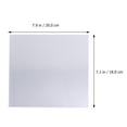 thumbnail image 3 of Shisuyan Papier Transfert Thermocollant Plastique Transparent Lot de 20 7.1x7.9 Po, 3 of 8