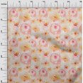 thumbnail image 2 of oneOone Viscose Chiffon Fabric Watercolor Floral Decor Fabric Printed BTY 42 Inch Wide, 2 of 4