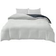thumbnail image 2 of Queen Bedding Set under $5! CQCYD Queen Size Bedding Set, 4 Piece Bedding Collection, Washed Cotton Sheets, Teen Dorm Bedding, Comfortable Bed Set, Fresh Color Design, Complete Bedding Package, 2 of 6