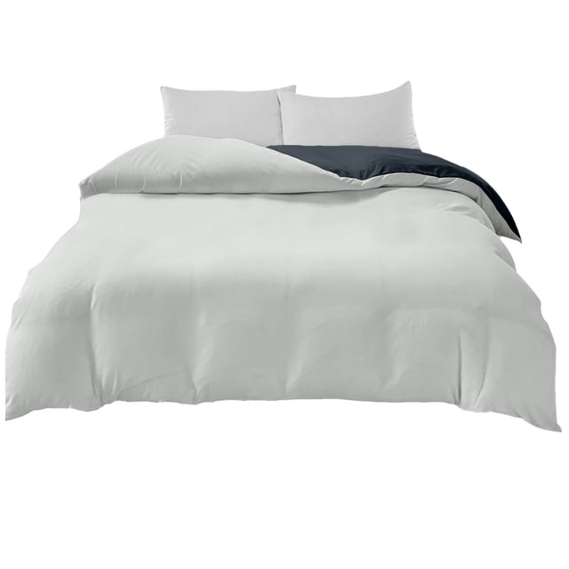 A 4 Piece Bedding Set Includes Comforter Cover Flat Sheet And Pillowcases For Standard King Size Bed Soft Breathable Polyester Material Easy Care Machine Washable Weight 2.43 Pounds