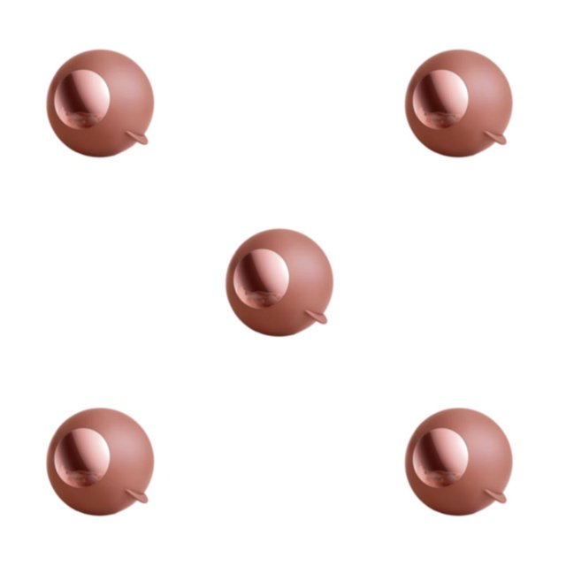 mmirethe Lightweight And Easy To Lint Roller For Quick And Effective Cleaning Innovative Sticky Roller Ball red gold 5Set