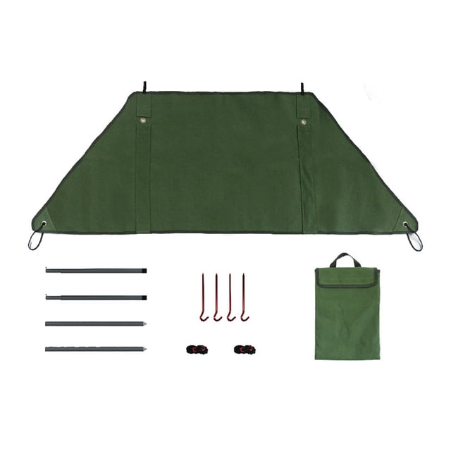 Coupe-vent de Camping Extérieur, Pare-Vent en Toile, Écran Coupe-Vent pour Patio, Écran d'Intimité