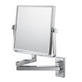 thumbnail image 1 of Aptations 24043 Square Double Arm Wall Mirror In Chrome 24043 - Chrome, 1 of 1