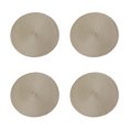 thumbnail image 1 of Maytalsory 4pieces Durable Placemats For Dinner Table Easy Care And Heater Resistant beige 1Set, 1 of 6