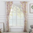 thumbnail image 3 of Greenland Home Fashions Panneau de Fenêtre Paire Rose, 3 of 3