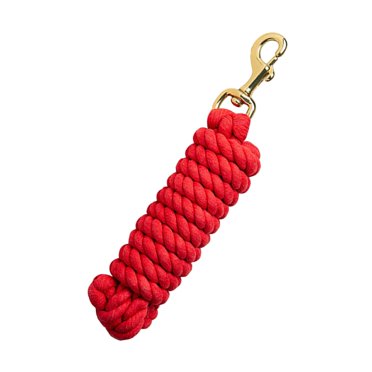 koolsoo Horse Lead Rope Attach to Halter or Harness Lunge Rein with Swivel Bolt Snap Red
