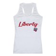 thumbnail image 1 of W Republic 557-129-WHT-03 Liberty University Womens Script Tank Top, White - Large, 1 of 1
