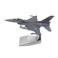 thumbnail image 3 of Siruishop Modèle de Jet de Combat F16C 1/100 en Alliage pour Centre de Table Armoire Vitrine, 3 of 8