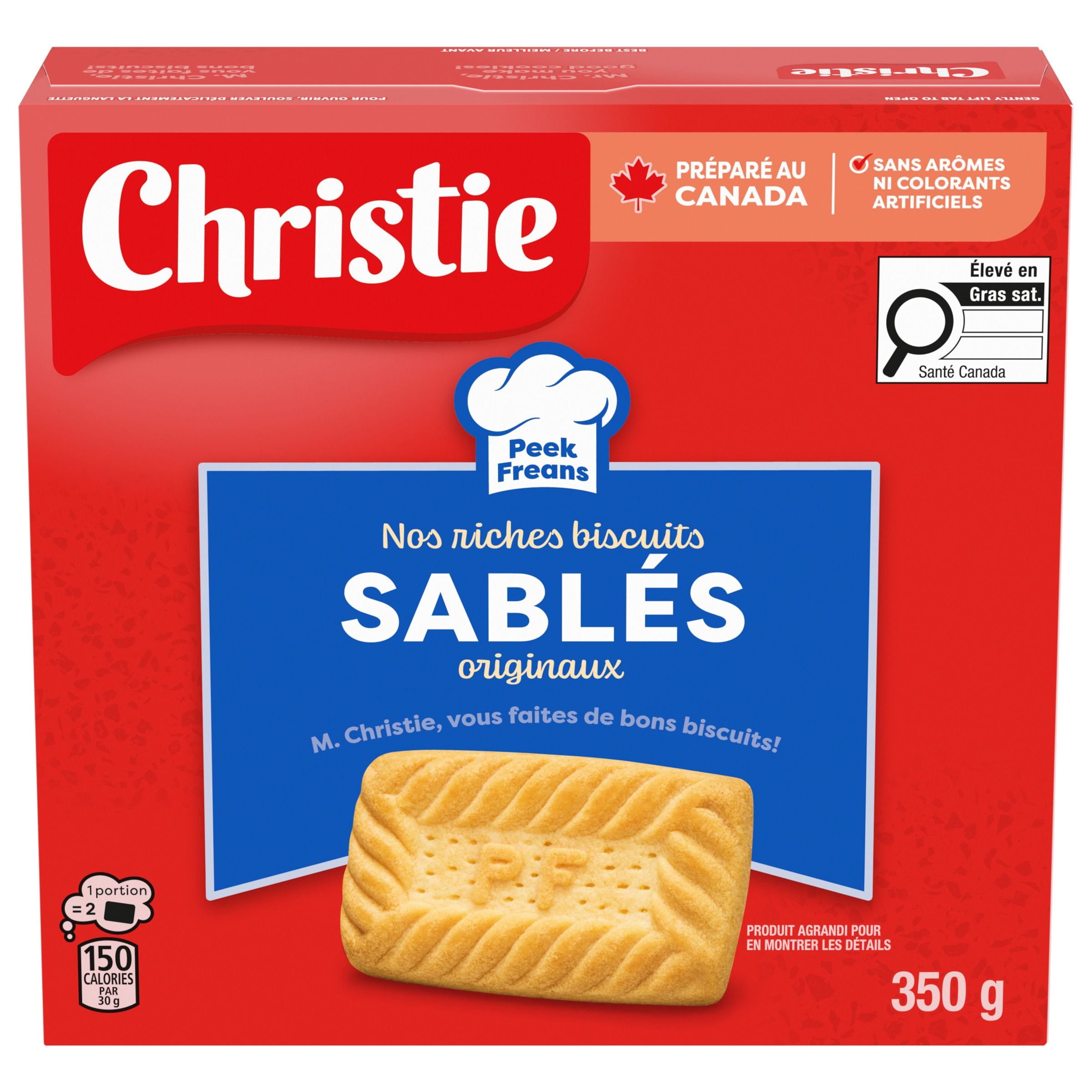 Biscuits sablés glacés de Peek Freans