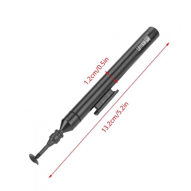 Fyydes Sucking Pickup Tool, Portable Vacuum Suck Pen, Vacuum Suction Pen, For Small Electronic Components For Ic, Smd