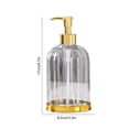 thumbnail image 3 of JASKFLY Plastic Refill Bottles 1 Pack 450ml Clear Plastic Hand Sanitizer, 3 of 9