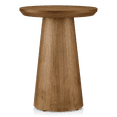 thumbnail image 1 of Bouclair Mango Wood Hourglass Side Table, 1 of 10