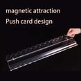 thumbnail image 4 of Tortoise Mahjong Rack Pusher Acrylic Clear Tile Holder for Game Night, 4 of 6