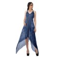 thumbnail image 1 of Moomaya Robes d'Été à Dos Nu pour Femmes Robe Imprimée à Ourlet en Foulard pour Femmes, 1 of 1