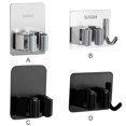 thumbnail image 3 of fastboy Wall Mounted Broom Mop Holder Kitchen Utensil Rack Bathroom Adhesive Tools Clip Organizer Black, 3 of 5