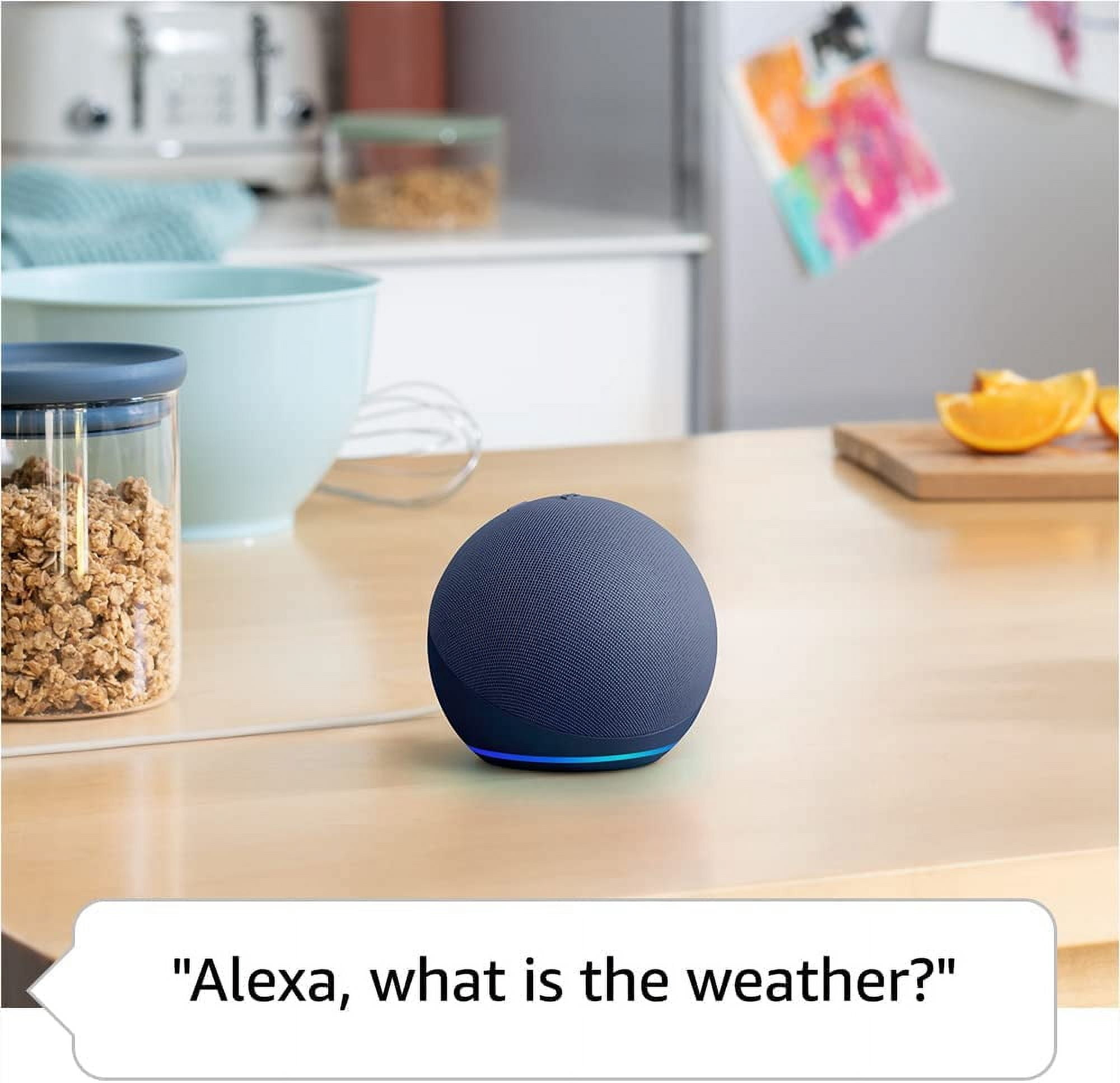 2-Pack Echo Dot (5th Gen, 2022 Release) (Charcoal) with 2-Wifi