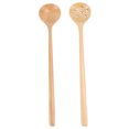 thumbnail image 3 of Wooden Soup Spoon, Beech Wood Wooden Spoon 2 Pcs  For Serving, 3 of 8