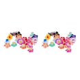 thumbnail image 1 of VONKY 20 Pieces Mixed Color Flower Polymer Beads Jewelry Clay Making Findings 15mm 2Set, 1 of 6