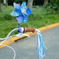 thumbnail image 4 of Décorations de Moulin à Vent à Roue à Fleurs pour Guidon de Vélo pour Bicyclette et Trottinette pour Enfant, 4 of 7