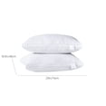 thumbnail image 4 of Dvruxg Pillow Core 29x18.9 in – Breathable Microfiber Fill, Soft & Supportive Non-Collapsing Bed Pillow Insert for Back, Side, Stomach Sleepers, 4 of 5