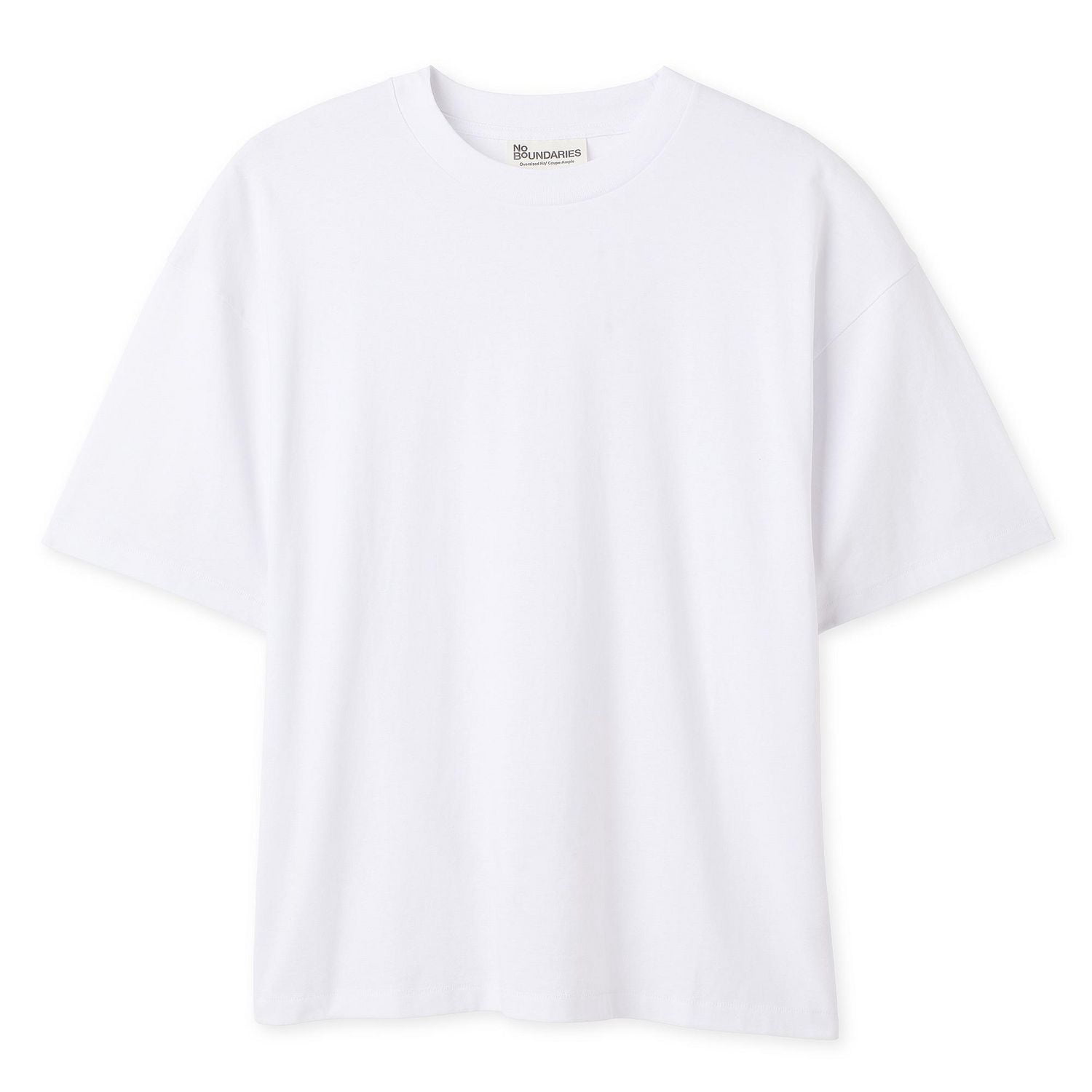 No Boundaries Men's Oversized Washed Short Sleeve T-Shirt