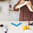 thumbnail image 3 of 2pcs Right Angle Positioning Squares Woodworking Corner Clamps Woodworking Squares, 3 of 9