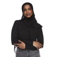 thumbnail image 1 of Lot de 2 hijabs en crêpe chiffon Time and Tru pour femmes, 1 of 6