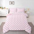 thumbnail image 2 of Erosebridal Plaid Buffalo Bedding Twin Comforter Set, Checkered Down Comforter, Rectangle Room Decor, Reversible 2-Piece, 2 of 8
