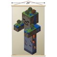 thumbnail image 2 of Minecraft - Zombie Swamp Wall Poster, 14.725" x 22.375" Framed, 2 of 4