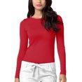 thumbnail image 1 of Adar sous-Couches pour Femmes - T-Shirt de sous-Couche à Manches Longues Confortable, 1 of 7