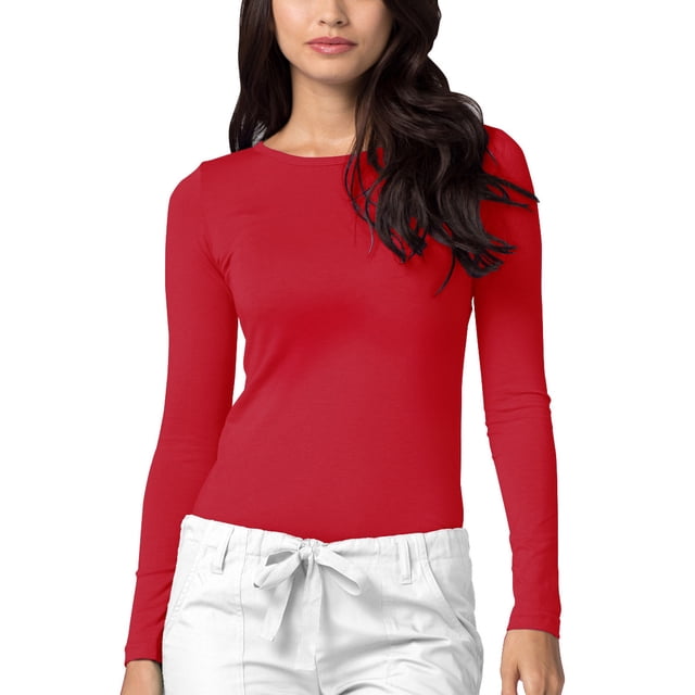 Adar sous-Couches pour Femmes - T-Shirt de sous-Couche à Manches Longues Confortable